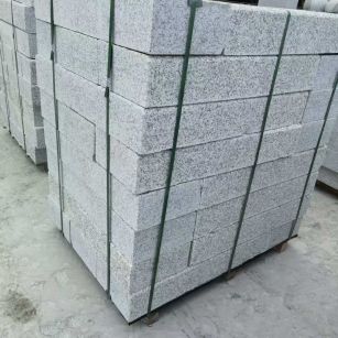 日照 芙蓉白火烧两面路沿石