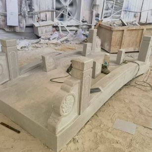 日照 芝麻灰火烧面石桥-拼装