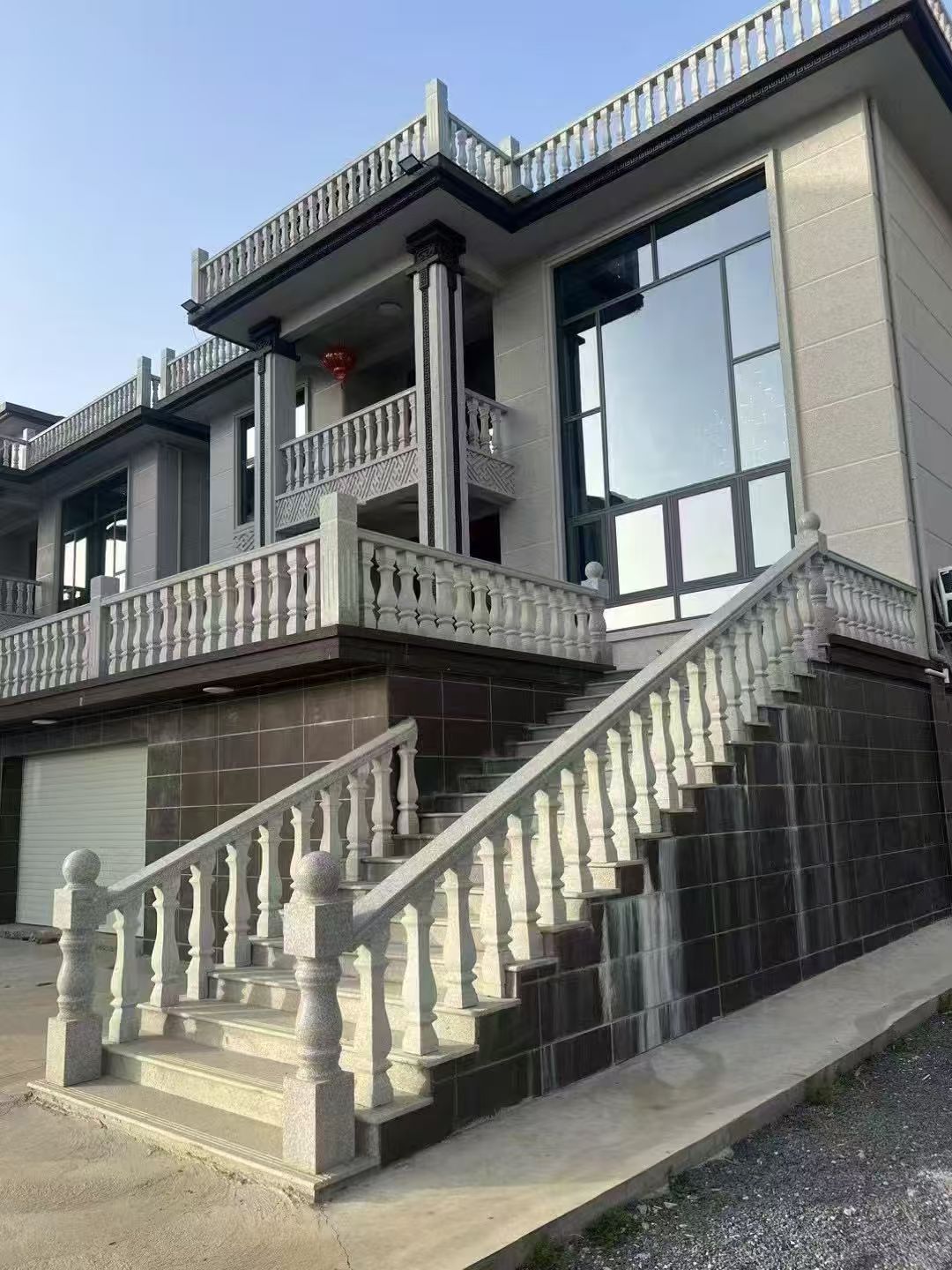 日照 芝麻白别墅阳台栏杆，楼梯栏杆