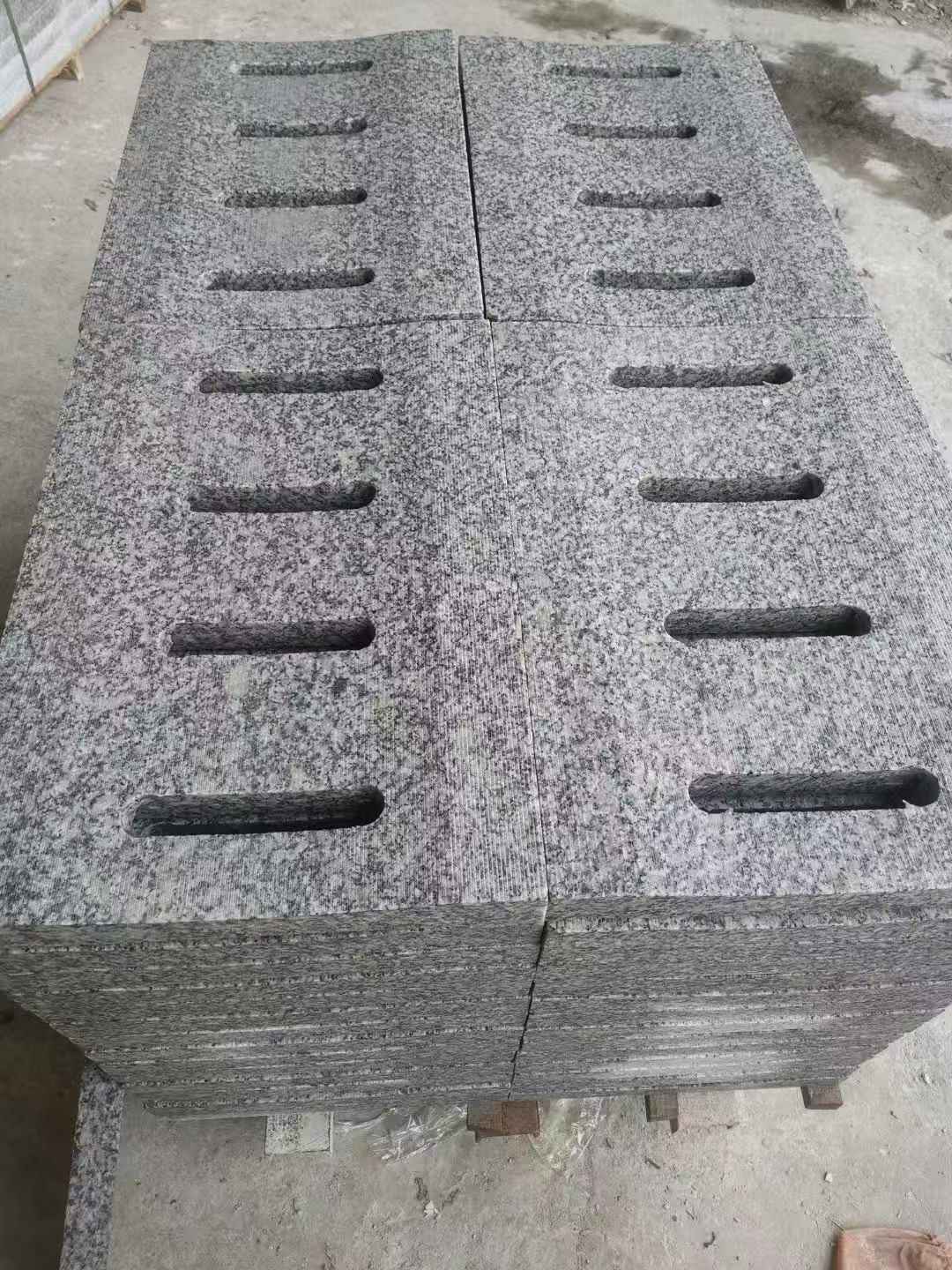 日照 花岗岩石材下水沟盖板，下水槽