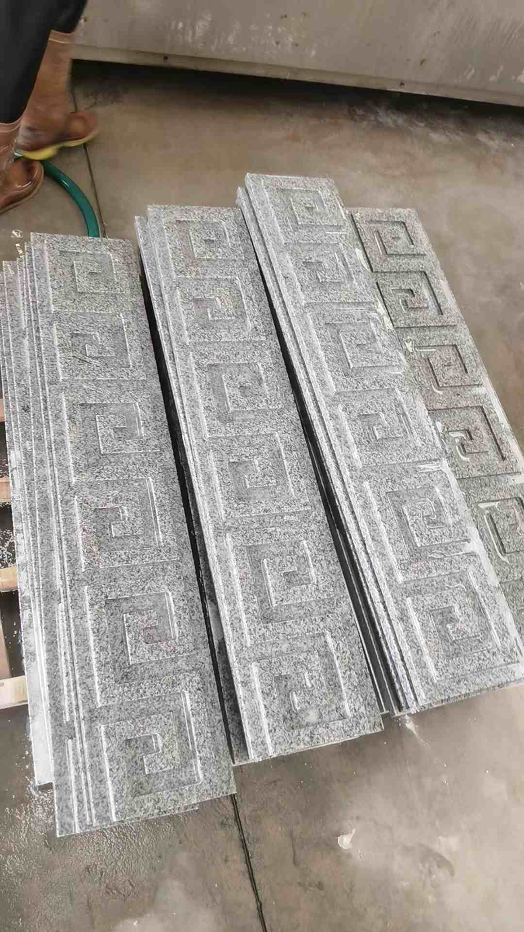 日照 别墅回纹线条，雕刻