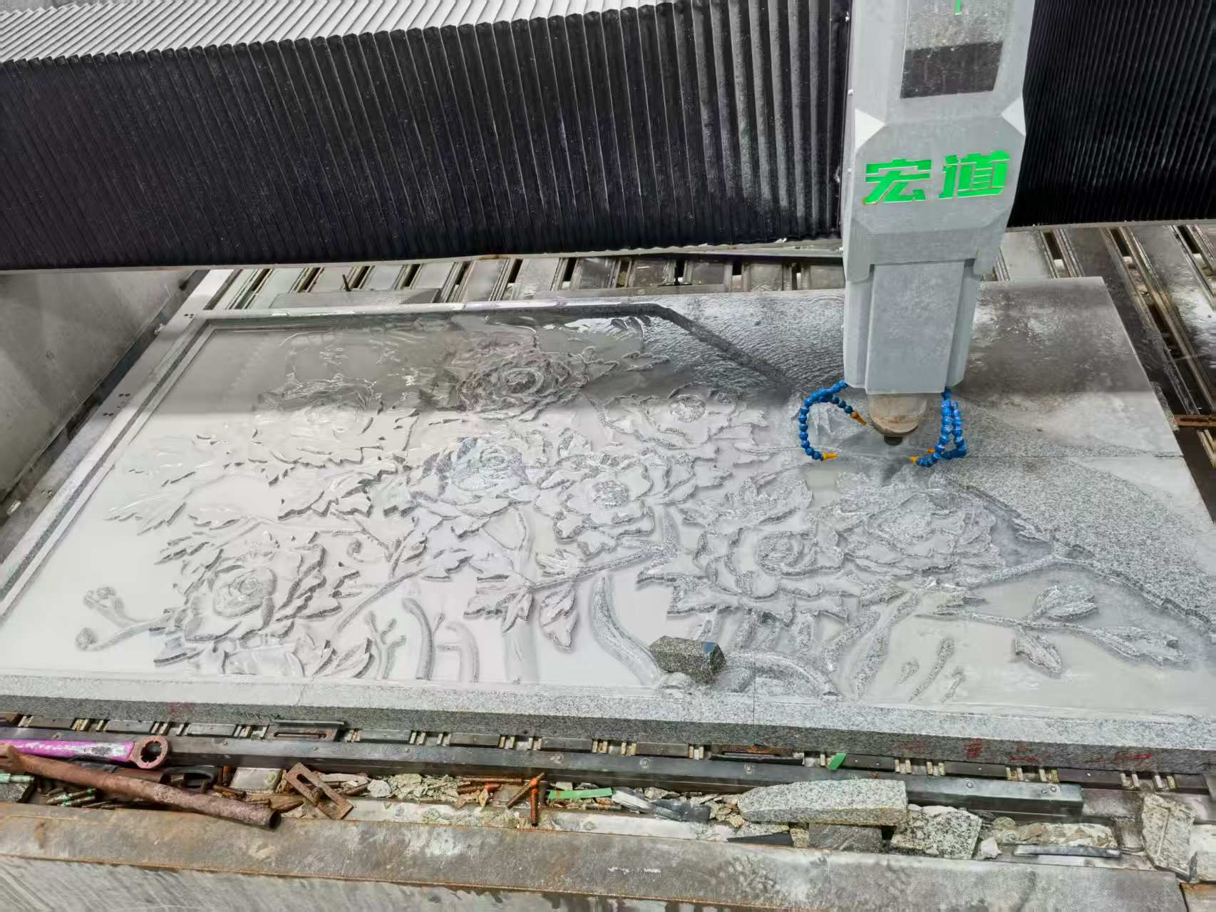 日照 别墅墙面石材雕刻