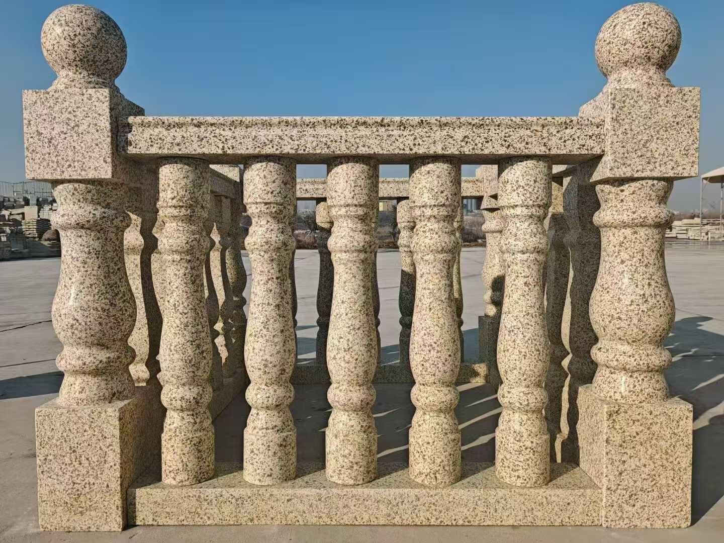 日照 黄金麻栏杆（扶手，花瓶柱，将军柱）