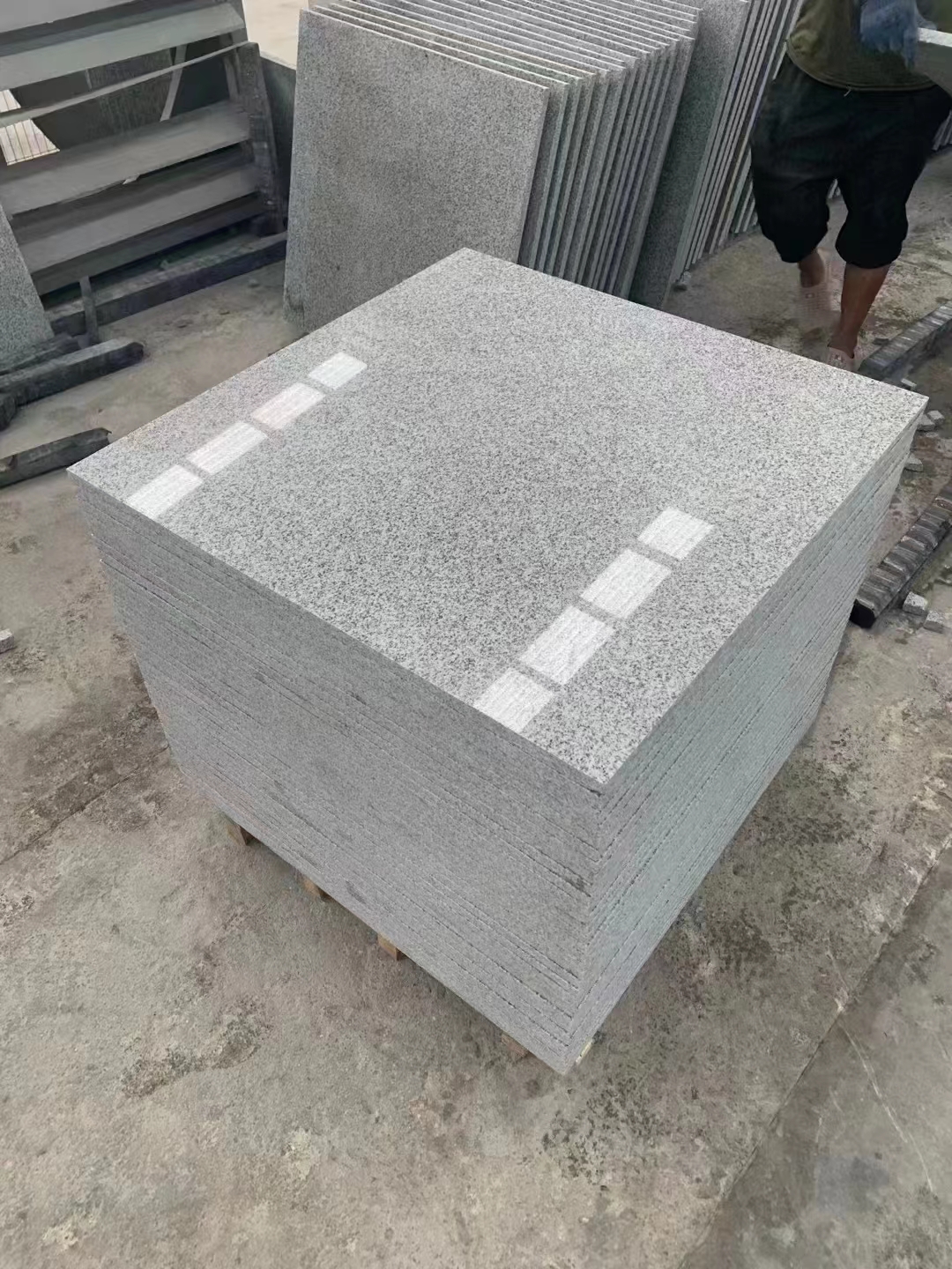 日照 芝麻白石材加工形式分类